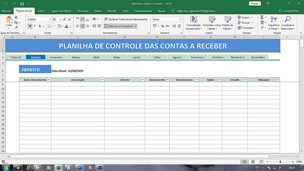 Planilhas Prontas Para Download Planilhas Planilhas D 1896