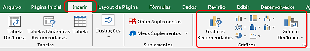 Aprenda a criar gráficos no Excel