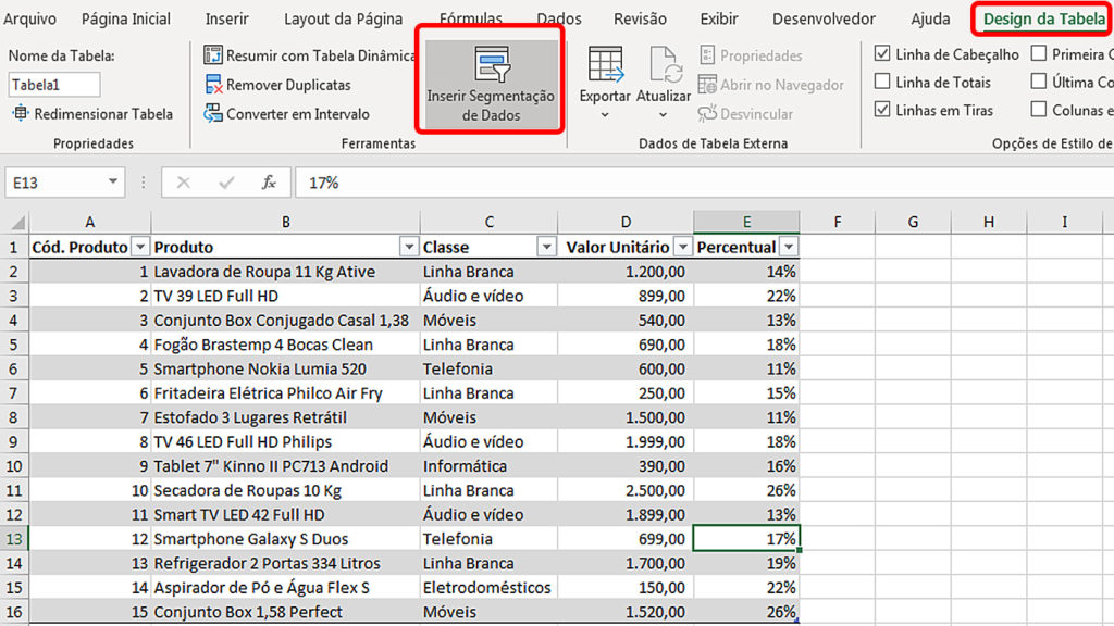 Segmentação De Dados No Excel é Um Filtro Avançado Para Consultas 0338