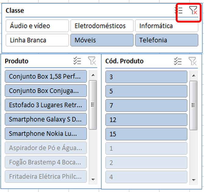 Segmentação de Dados no Excel