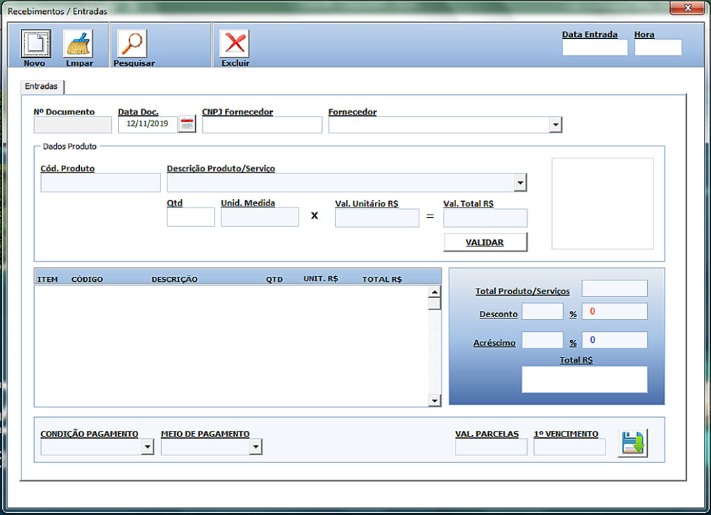 Planilha De Vendas Excel Vba Para Controle De Pequenos Comércios 8781