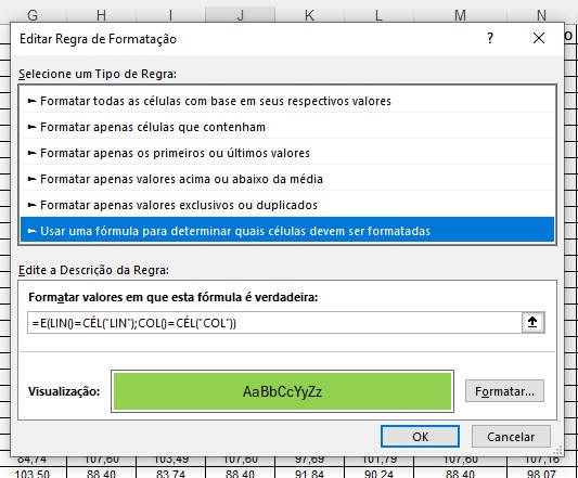 Formatação condicional no Excel - Passo a passo