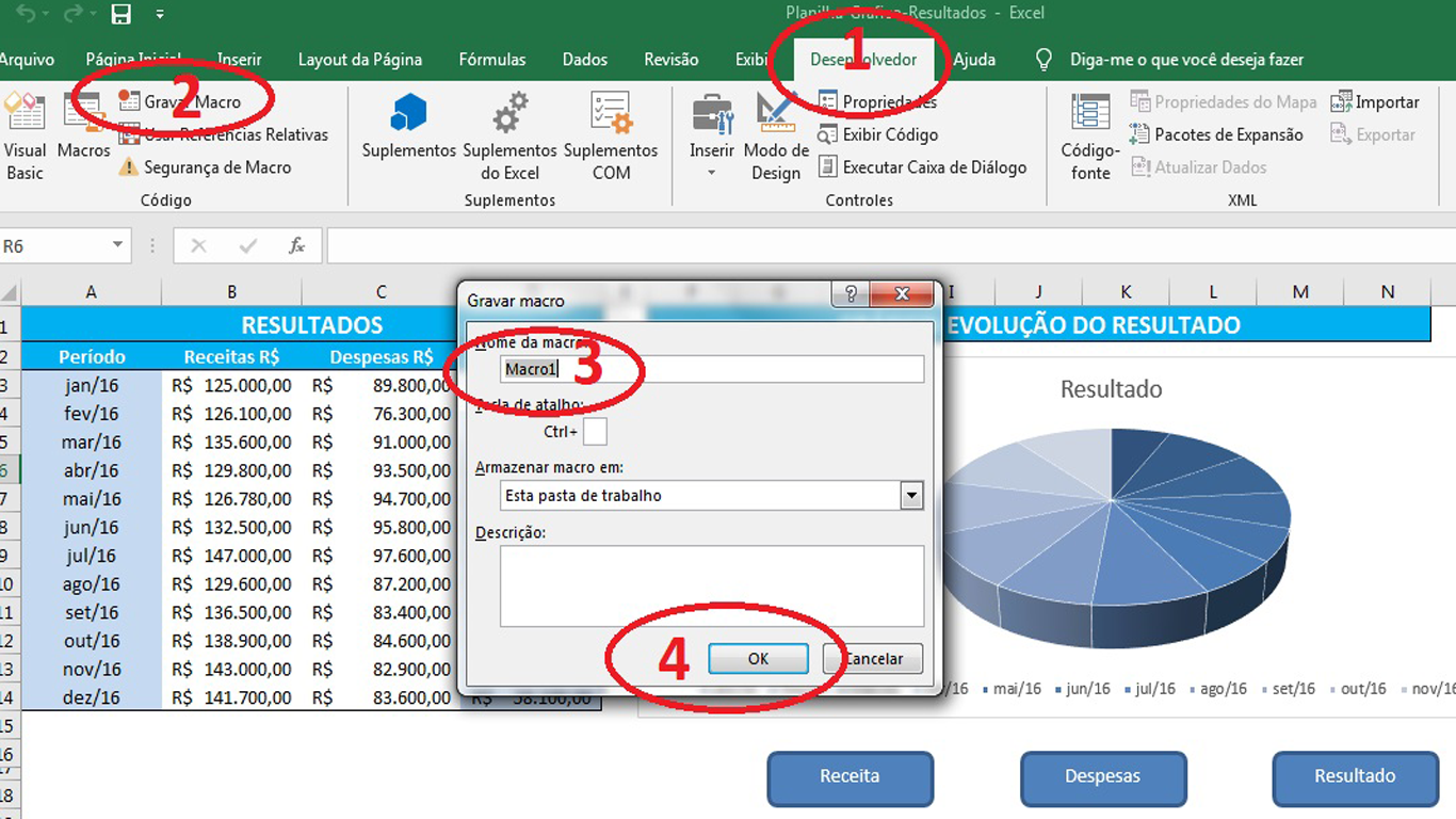 Como Criar Macros No Excel Passo A Passo De Maneira Simples Exemplo Hot Sex Picture 2337