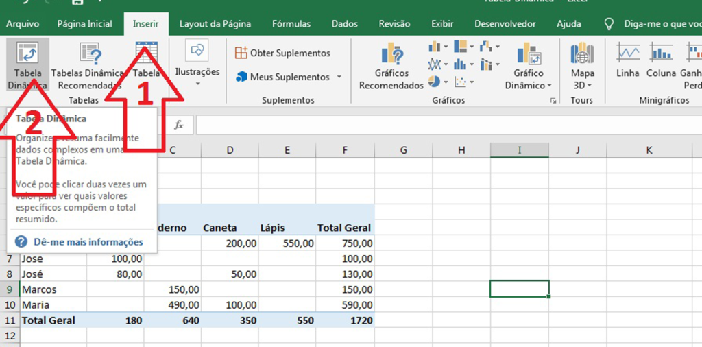 Tabela Dinâmica No Excel Dicas Do Excel Tudo Sobre Tabela Dinâmicas 2618