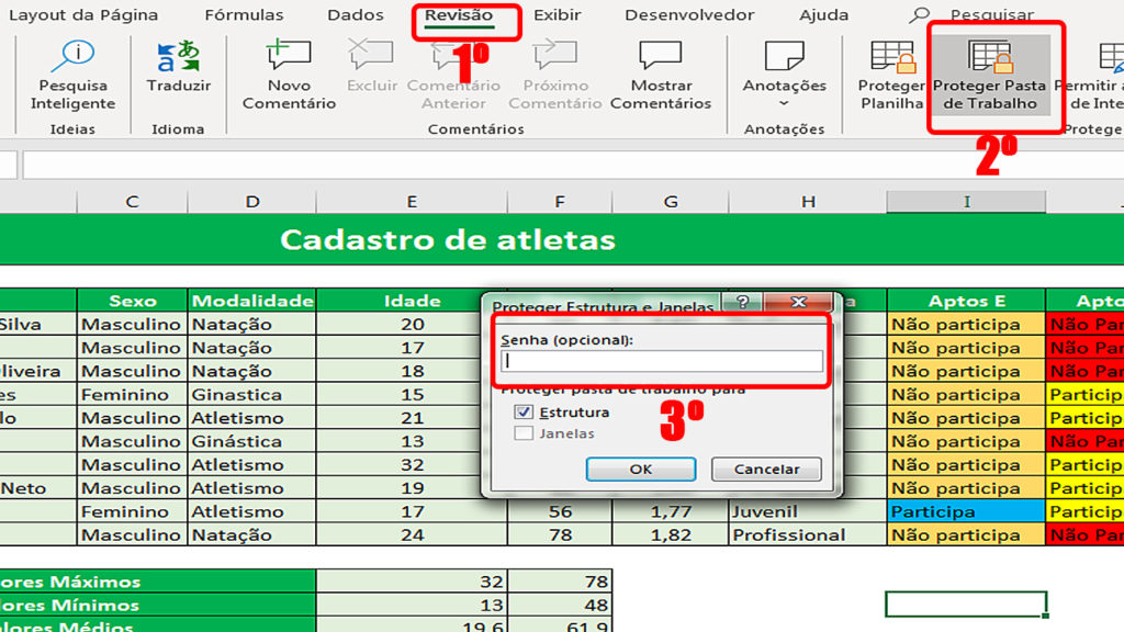 Proteger Planilhas E C Lulas Do Excel Dicas Do Excel