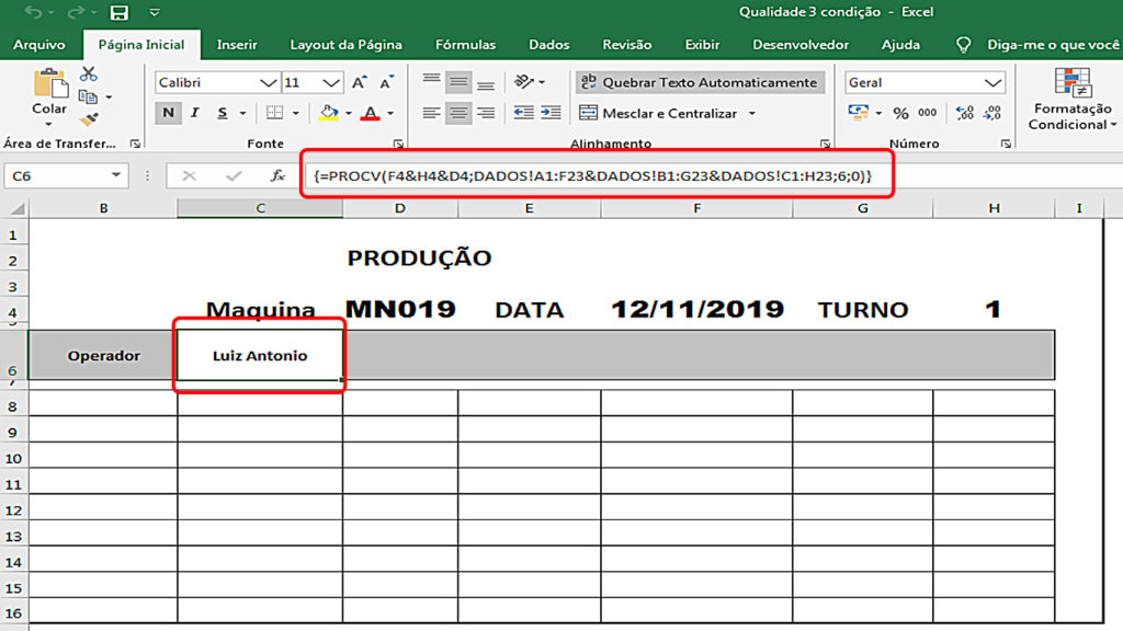 Função Procv e Função ÉERROS